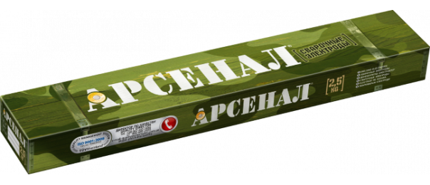 Электроды сварочные Арсенал МР-3, ф 3 мм (уп-2,5 кг) купить с доставкой в Аксиньино